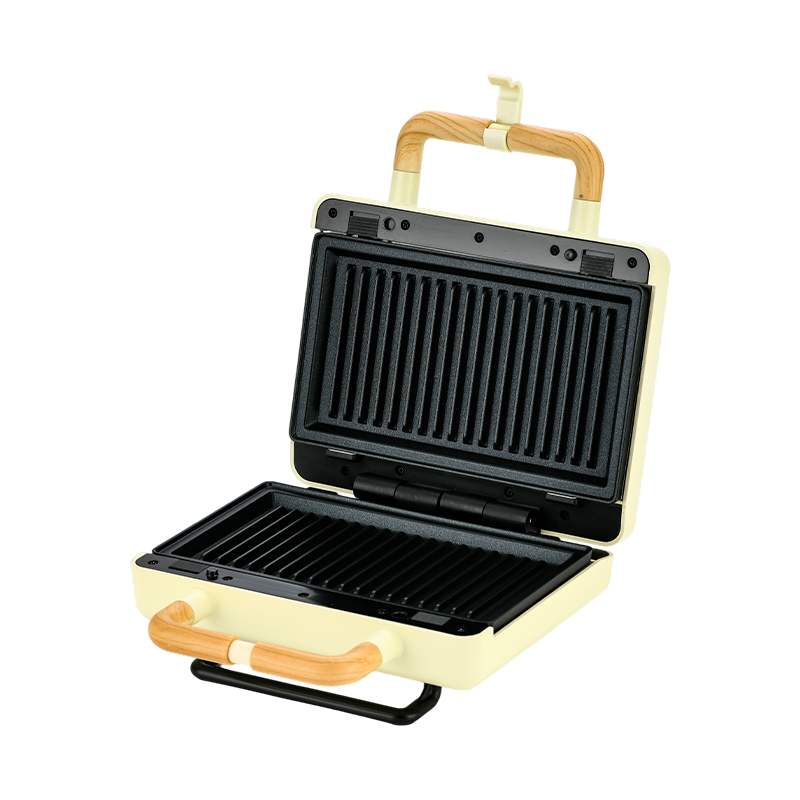 BJX-S003 800W vaihdettava 2-osainen voileipägrilli 