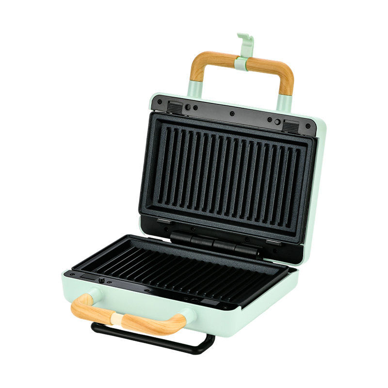 BJX-S003 800W vaihdettava 2-osainen voileipägrilli 