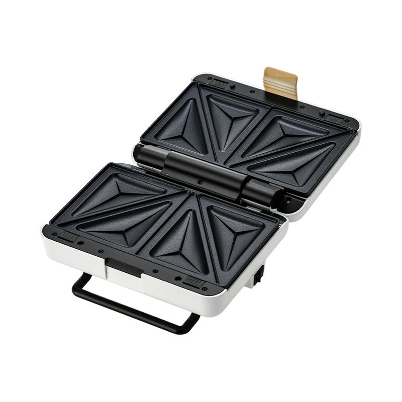 BJX-S025 2-slice 180° avoin vaihdettava voileipä- ja grillikone
